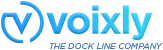 Voixly (The Dock Line Company) Logo (mobile standard)
